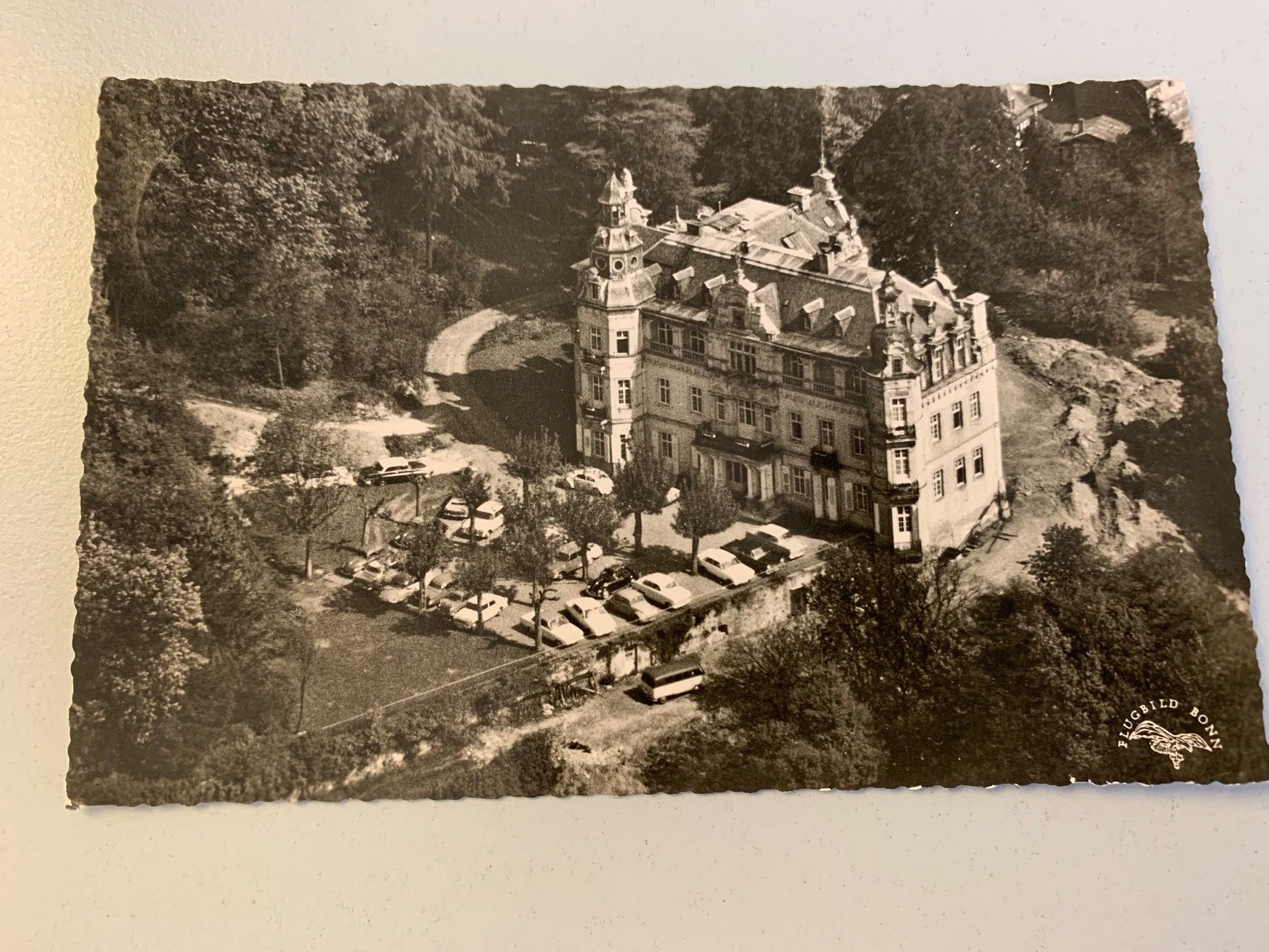 Ansichtskarten: Alte Postkarte Schulungsheim Olivetti Königstein – Gebraucht aus Erlenbach ZH von Ritschly
