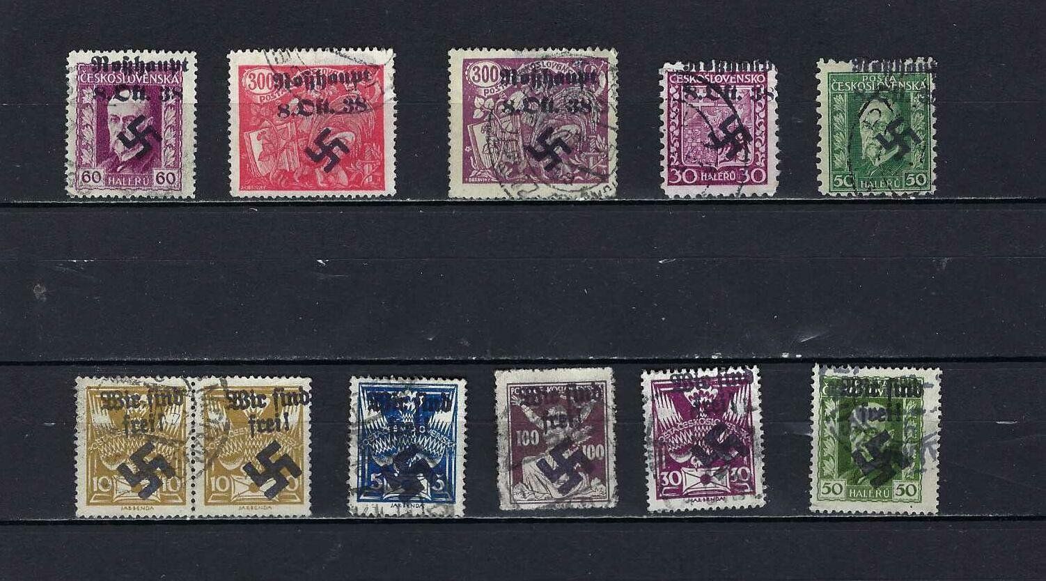 Tutti i francobolli: WKII Sudetenland gest. – Usato da Altstätten SG venduto da Nandodax