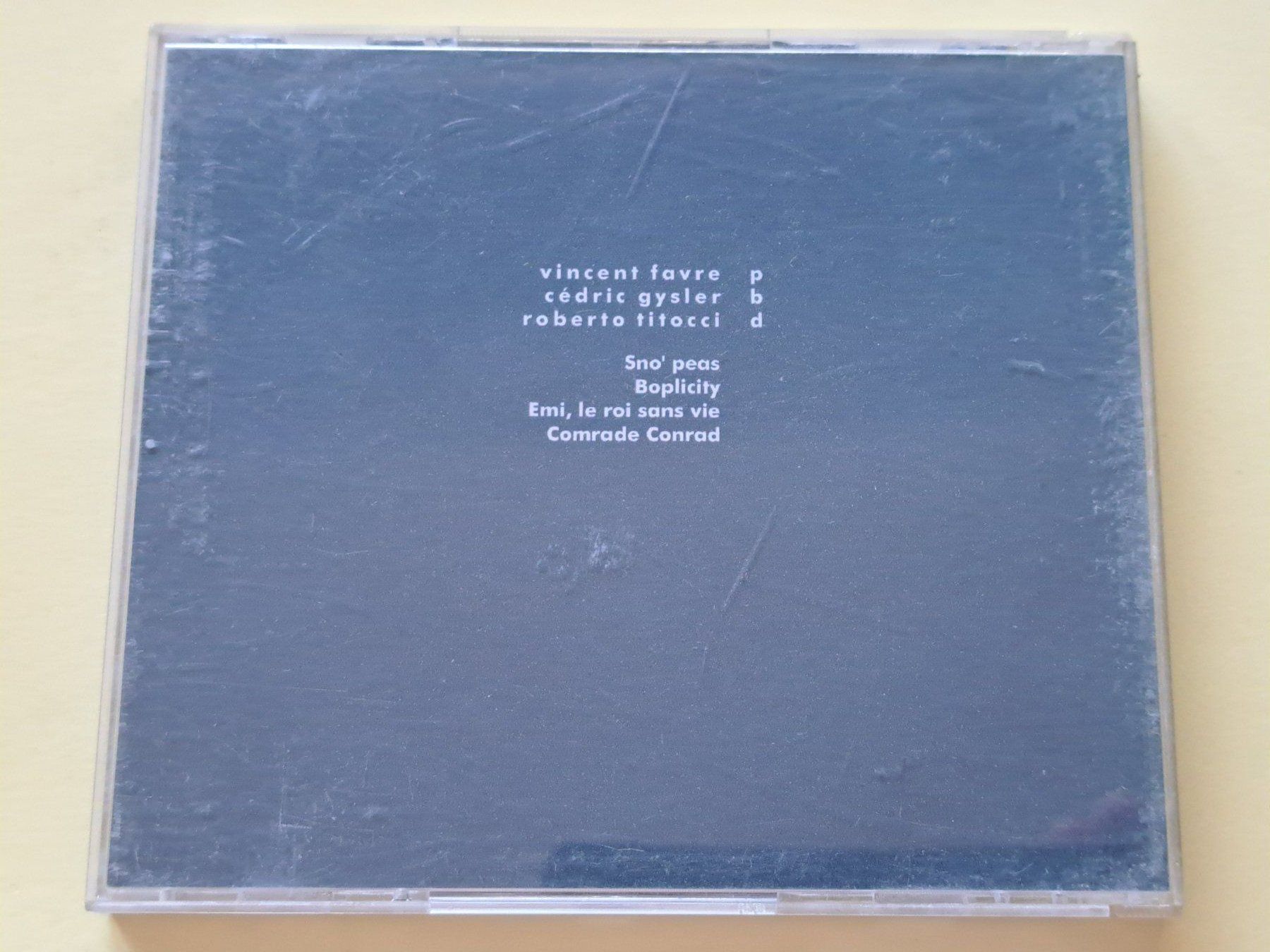 CD: Cd Vincent Favre Trio  – Usato da Pully venduto da bro_n52j 1