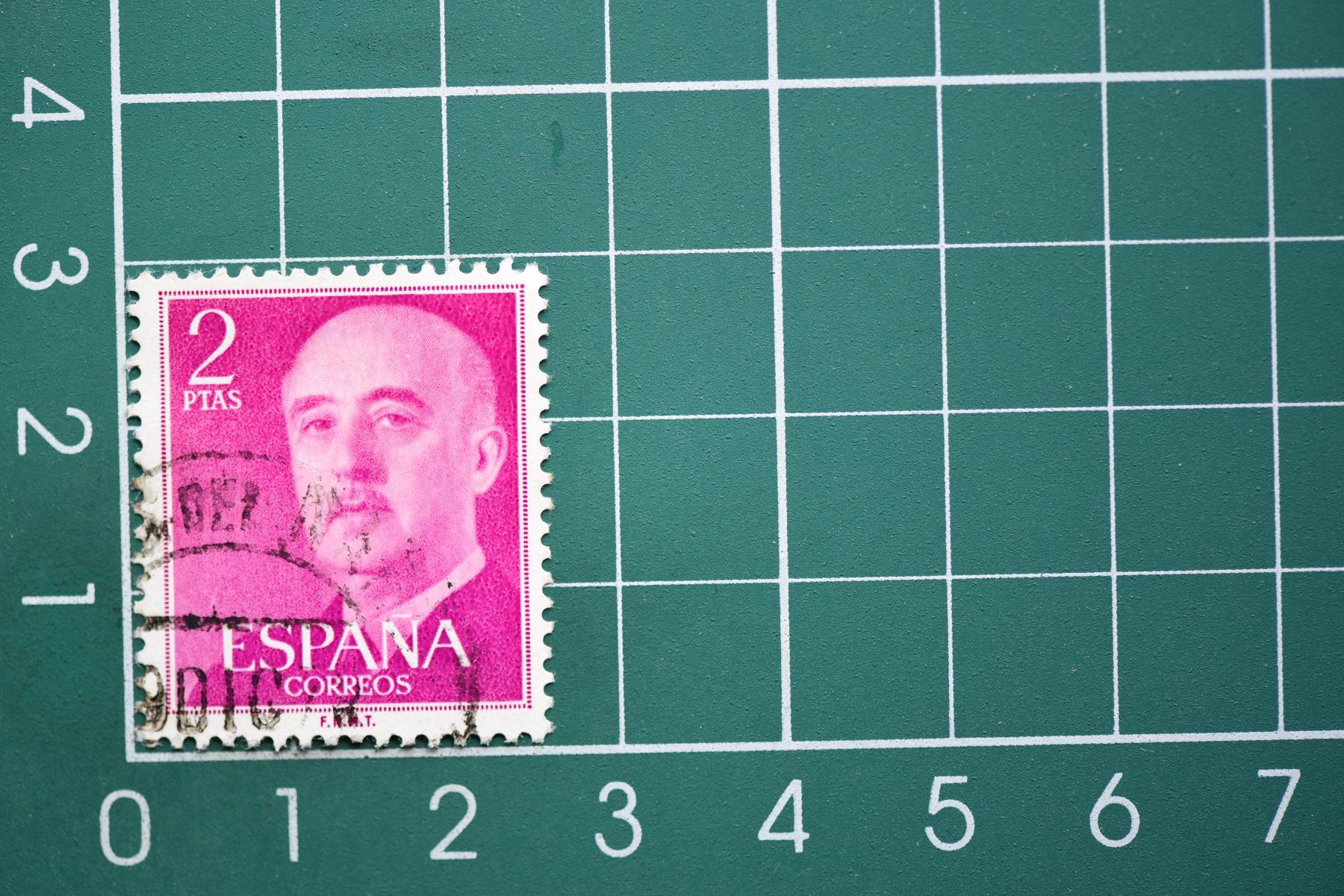 Alle Briefmarken: espana stamp 2 pta – Gebraucht aus Laupen BE von Gufi57