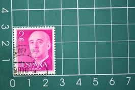 espana stamp 2 pta