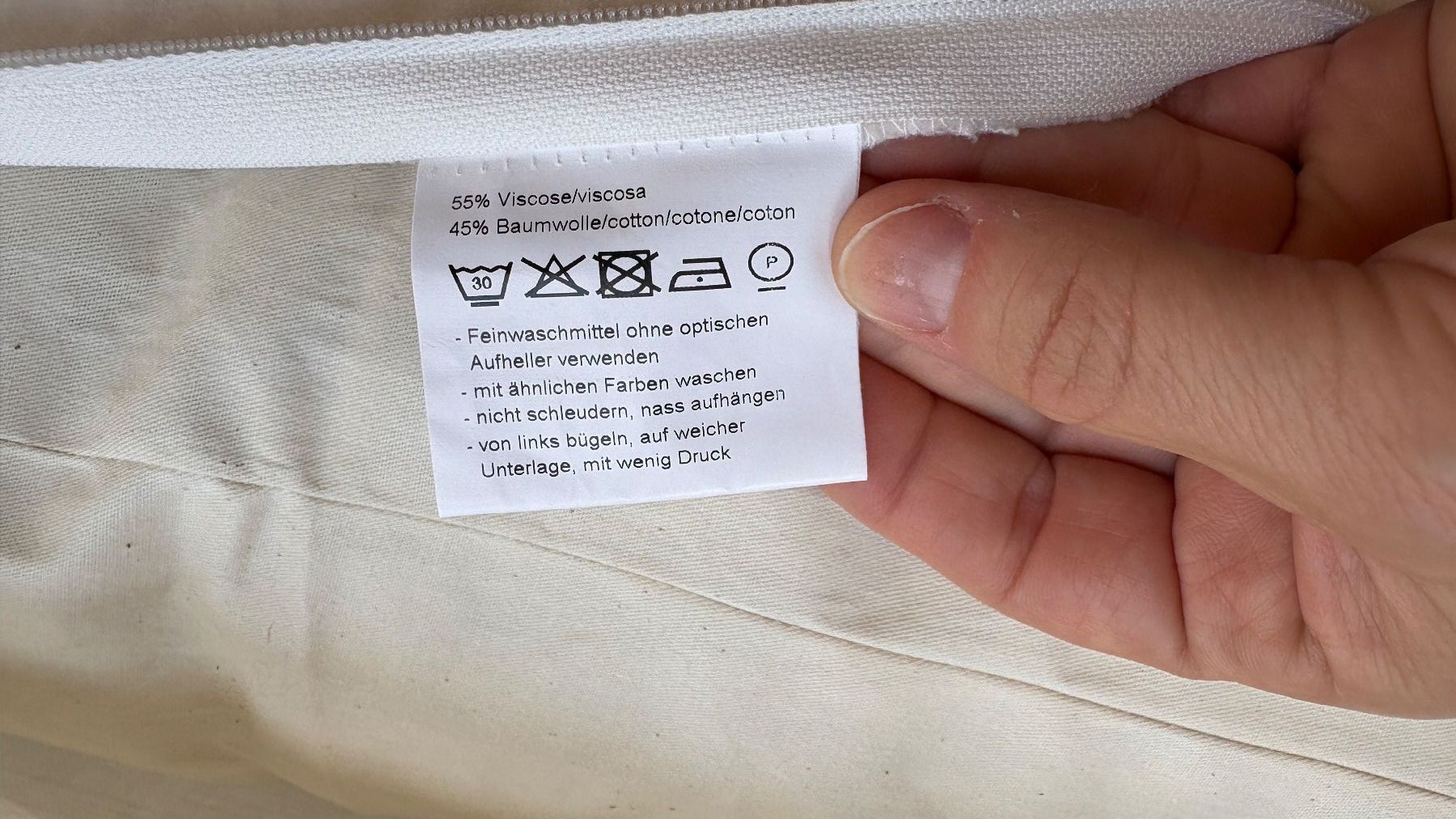 Kissen: Proflax velvet pillowcase – Neu (gemäss Beschreibung) aus Adliswil von fashionholic 2