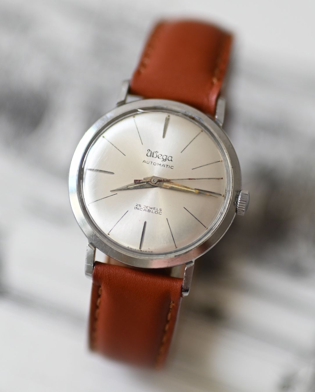 Wega Orologi: WEGA Automatic - Vintage Armbanduhr – Usato da Bern venduto da DasSpaghett 2
