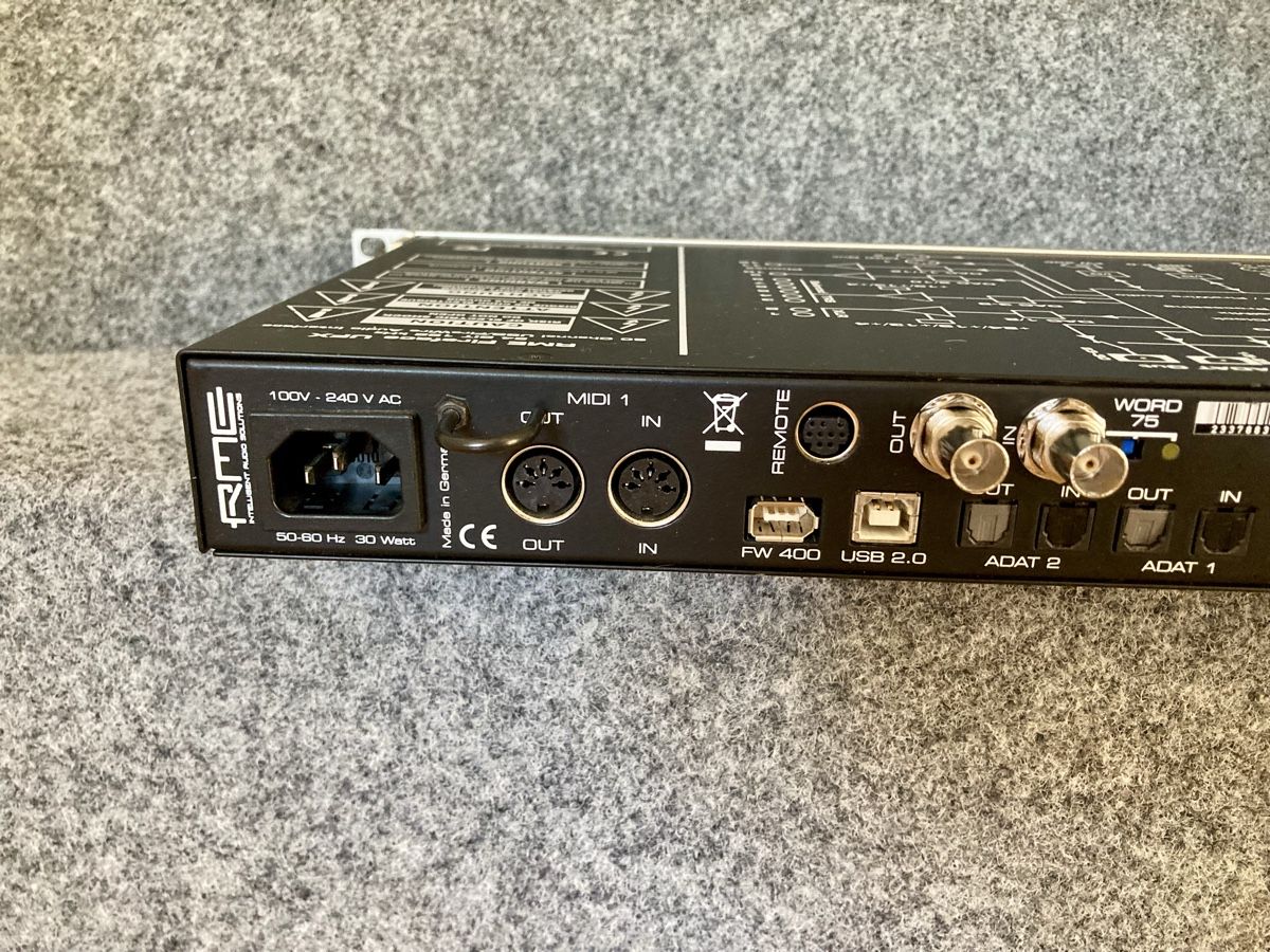 RME Studioequipment: RME Audio Interface UFX inkl. ARC Remote Control – Gebraucht aus Glattfelden von Pedals 7