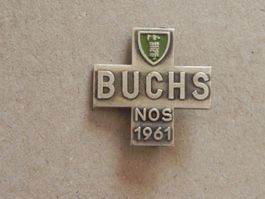 Abzeichen NOS Schwingfest Schwingen Buchs St.Gallen SG 1961