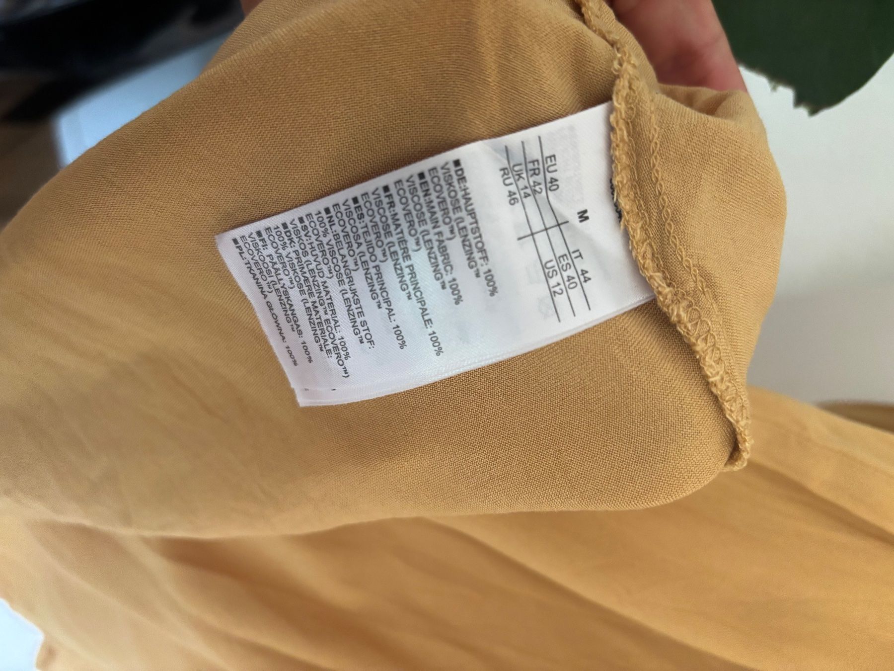 Armedangels Vestiti: Armedangels Kleid senfgelb M – Usato da Biel-Benken BL venduto da frauvomfluss 3