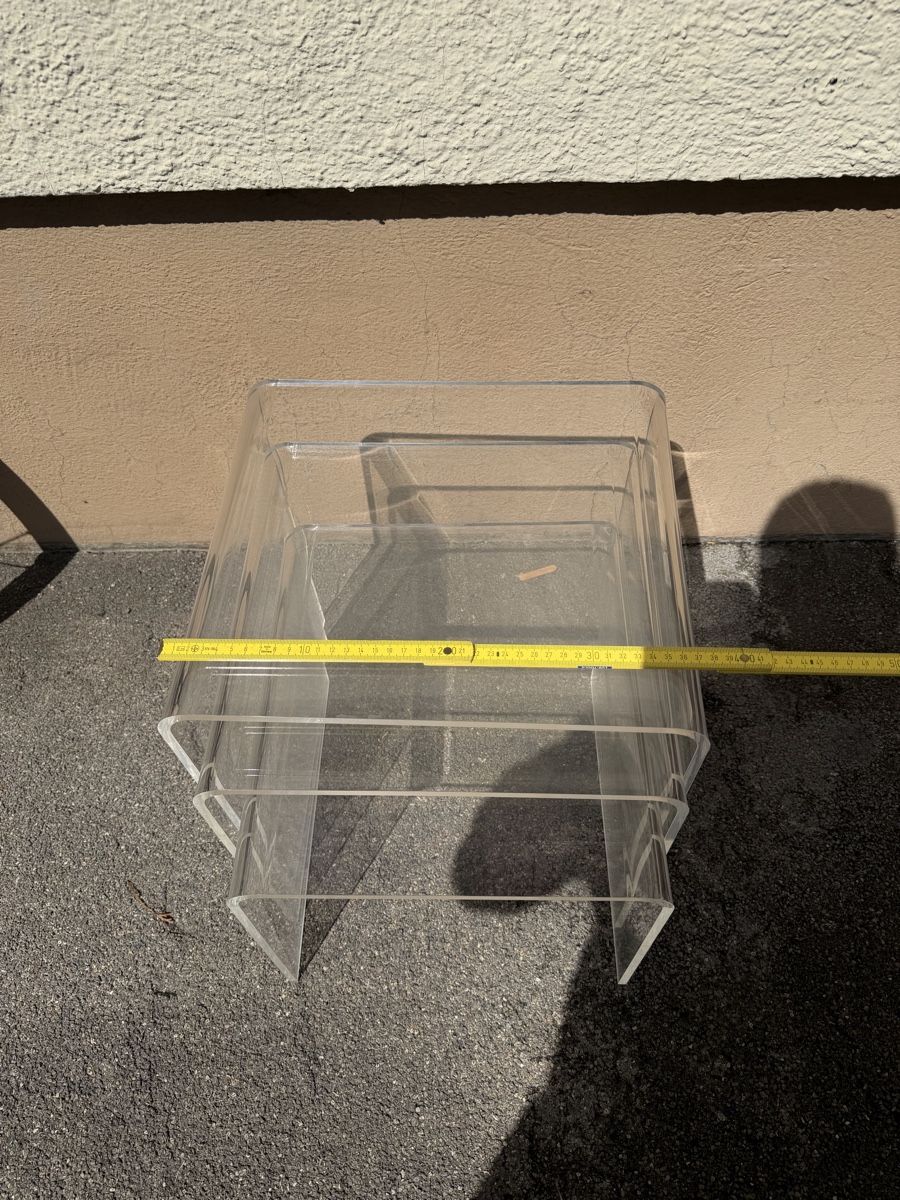 Tables: Acryl Tische 3er Set – D'occasion à dietikon par fernando011 4
