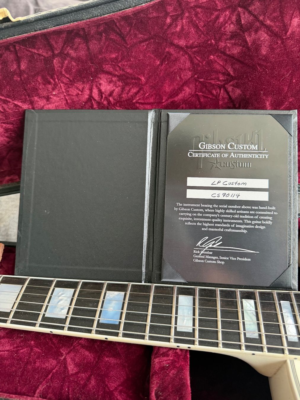 Gibson Instruments de musique: Gibson Les Paul Custom alpine white, Jg. 2009 – D'occasion à Volken par akollerwinti 7