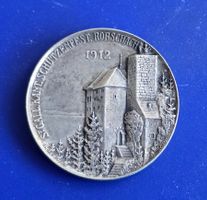 Silber Medaille 1912 St.Gallen kant. Schützenf. Rorschach