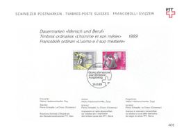 PTT Sammelblatt SBK 406 mit ET