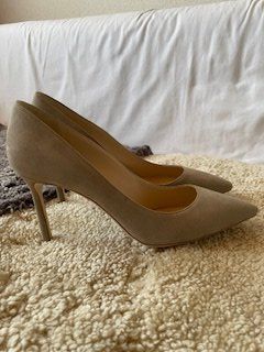 Jimmy Choo Chaussures femmes: Jimmy Choo Romy Suede Pumps Light Grey Size 37 – Neuf (Voir description) à Bernhardzell par Sunka0 4