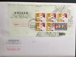 VS NE GE 1965 im Kleinbogen von 200 Jh Genf ZN 1549   unikat
