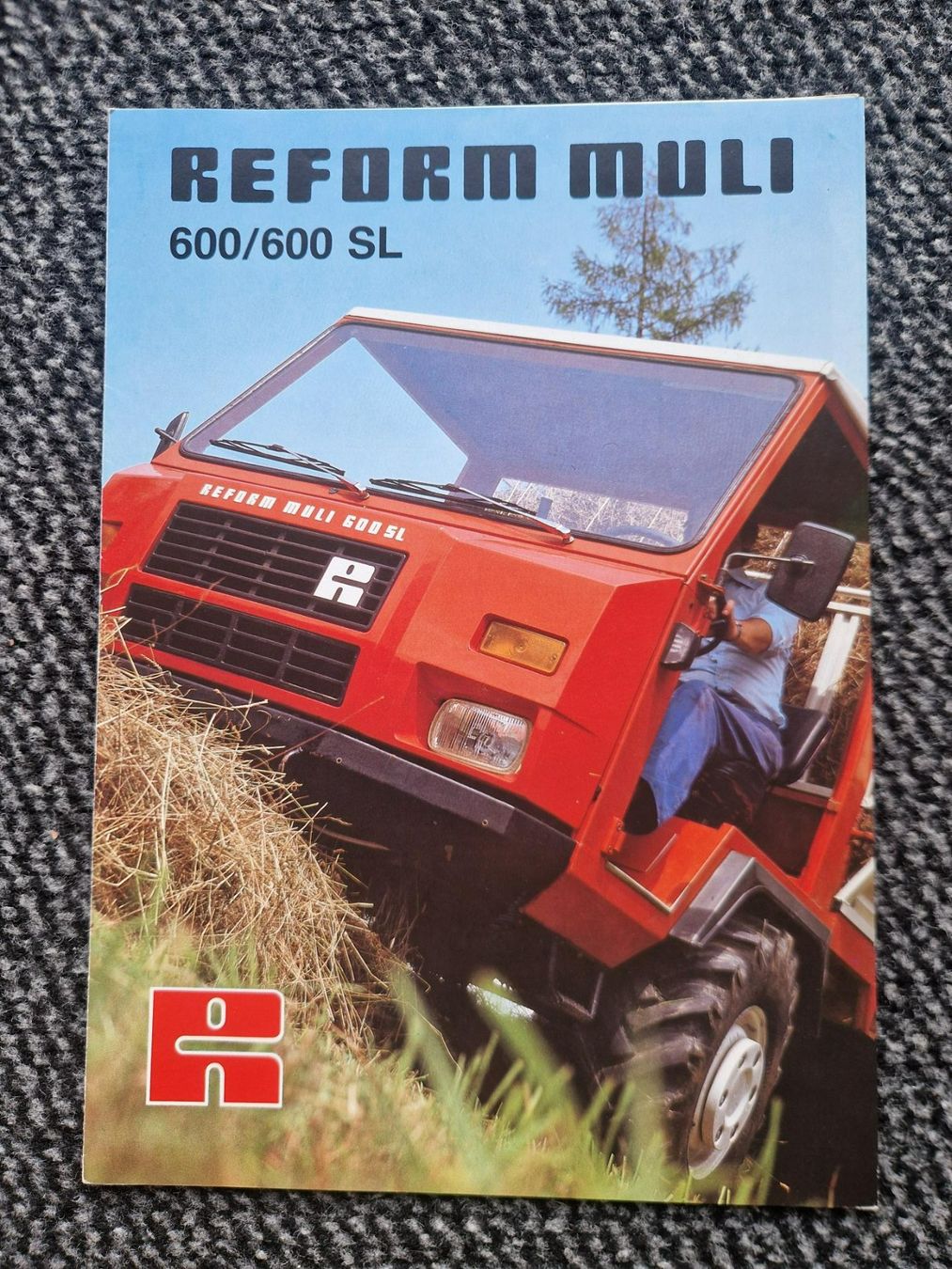 Reform Trattori: Original Prospekt Reform Transporter Muli 600 / 600 SL – Usato da Dürnten venduto da Bachtel84