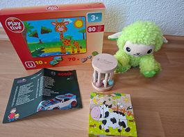 Magnetpuzzle, Puzzle, Konstruktionsauto