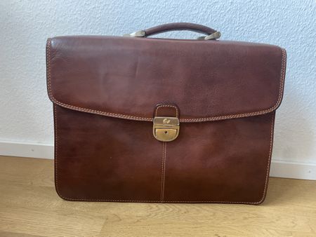 24-Stunden-Tasche aus echtem Leder - Tempora Mod. 316 (NEU)