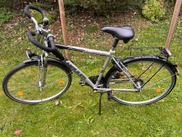 Velo Helium Travel 100 silber schwarz gebraucht - 28 Zoll