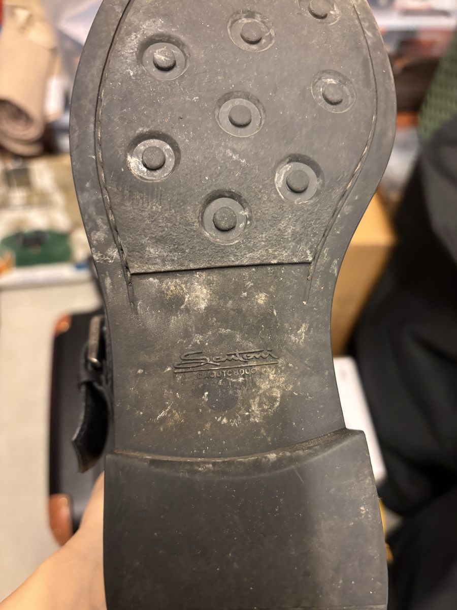 Santoni Scarpe da donna: Black Santoni leather boots – Usato da Zürich venduto da Sonikasantos 2