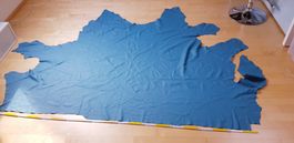 SALE Leder türkis (echtes italienisches Rindsleder)  Haut