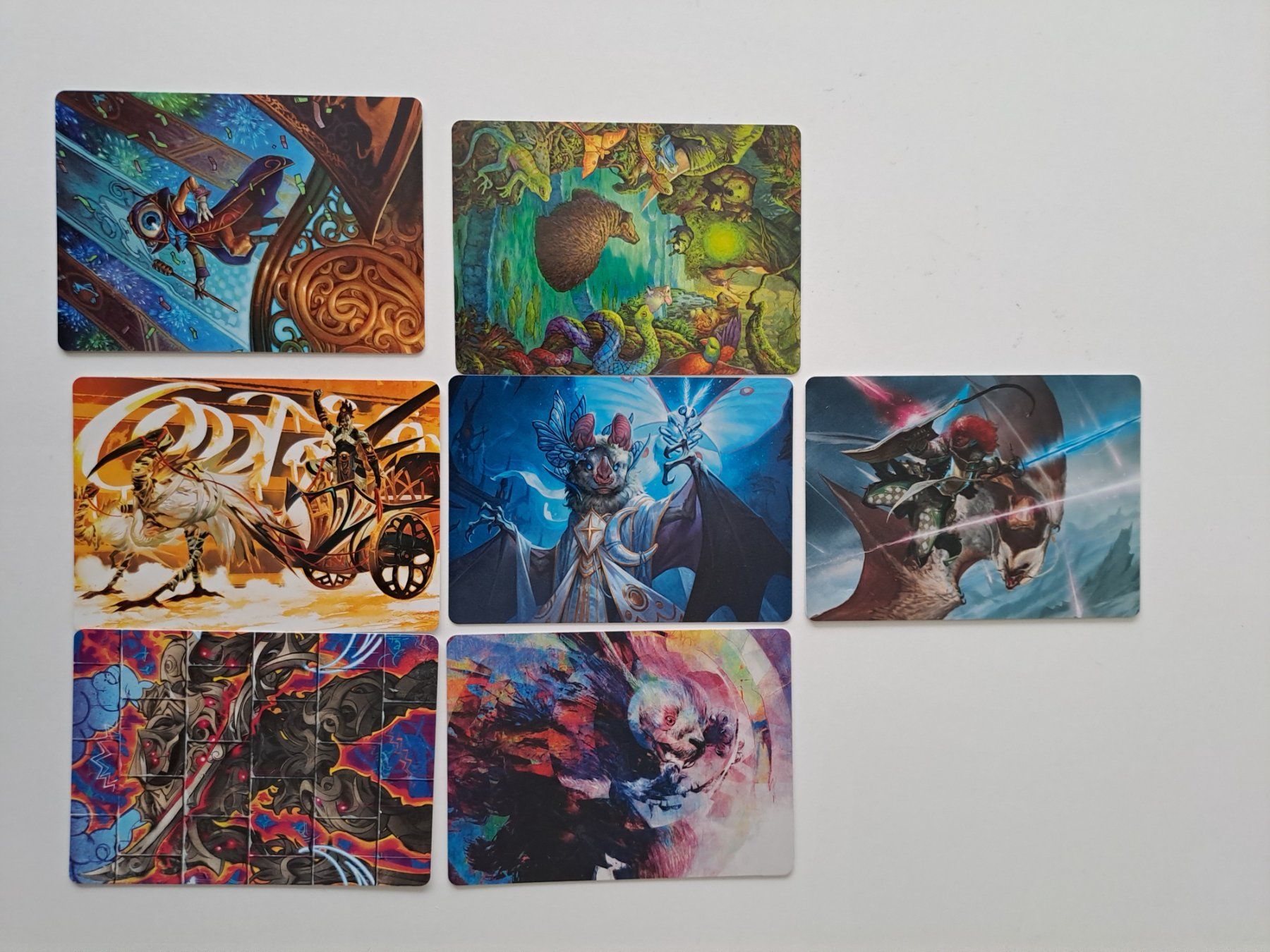 Magic The Gathering Carte collezionabili: MTG 16 Karten Artwork – Usato da Lüchingen venduto da taumin 1