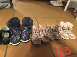 Kinder Schuhe Set Mädchen Grösse 23 verschiedene Paare