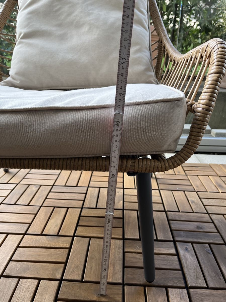 Poltrone: Stilvolles Lounge-Set für Balkon oder Terrasse – Usato da Lachen SZ venduto da sha_79z7 1