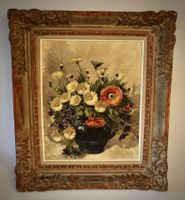 YANNICK DUJARDIN, BLUMENSTRAUß, SCHWEIZER KÜNSTLER (?)