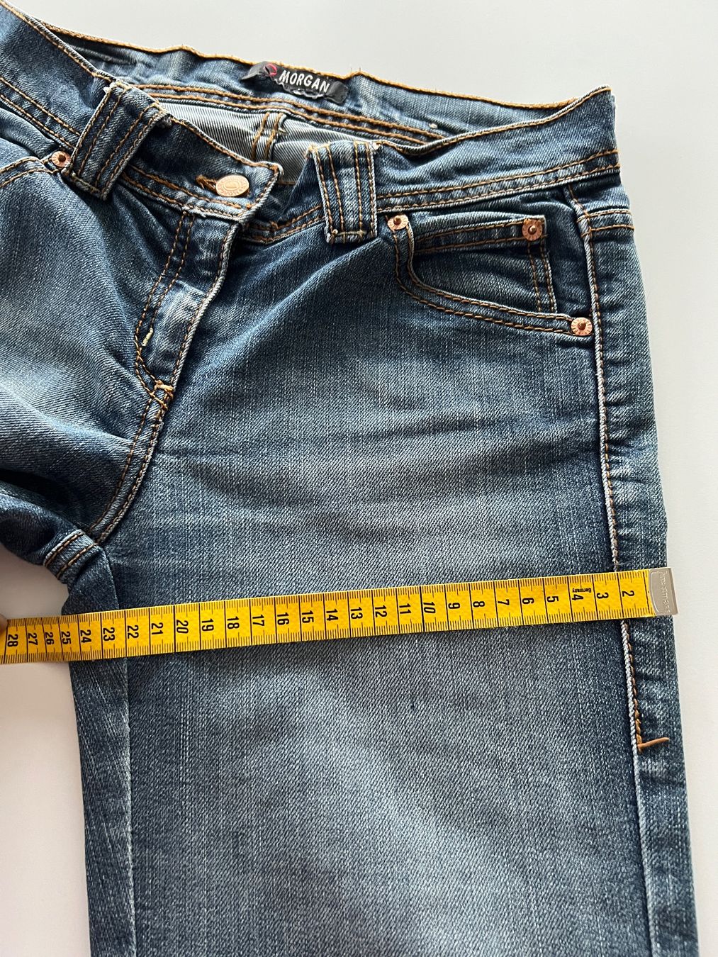 Morgan Jeans: Morgan Jeans Bootcut W25 L32 blau – Usato da Büetigen venduto da Jabo 4