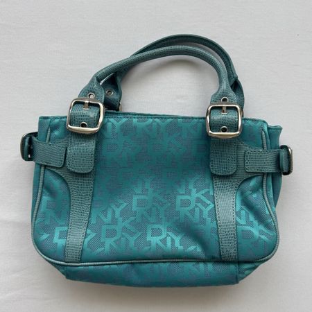 Blaue vintage DKNY Tasche