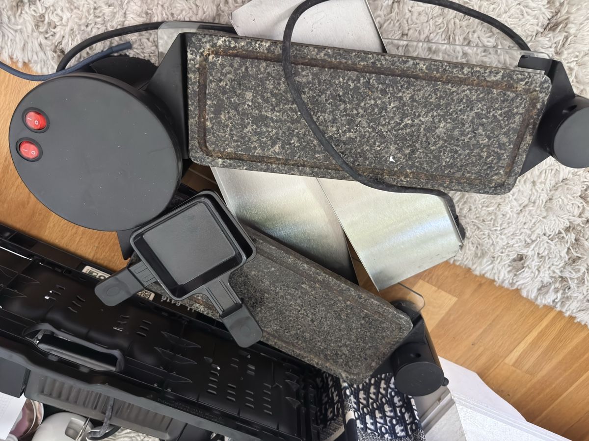 Ohmex Elettrodomestici da cucina: Ohmex | Raclette Ofen & Tischgrill | Steinplatte |  – Usato da Arlesheim venduto da Eli_77 5