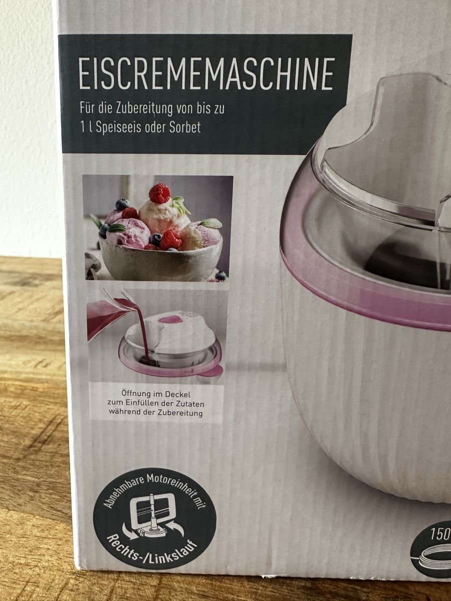SilverCrest Elettrodomestici da cucina: Eismaschine SilverCrest – Nuovo e nell'imballaggio originale da Suhr venduto da fla_h9ys 2