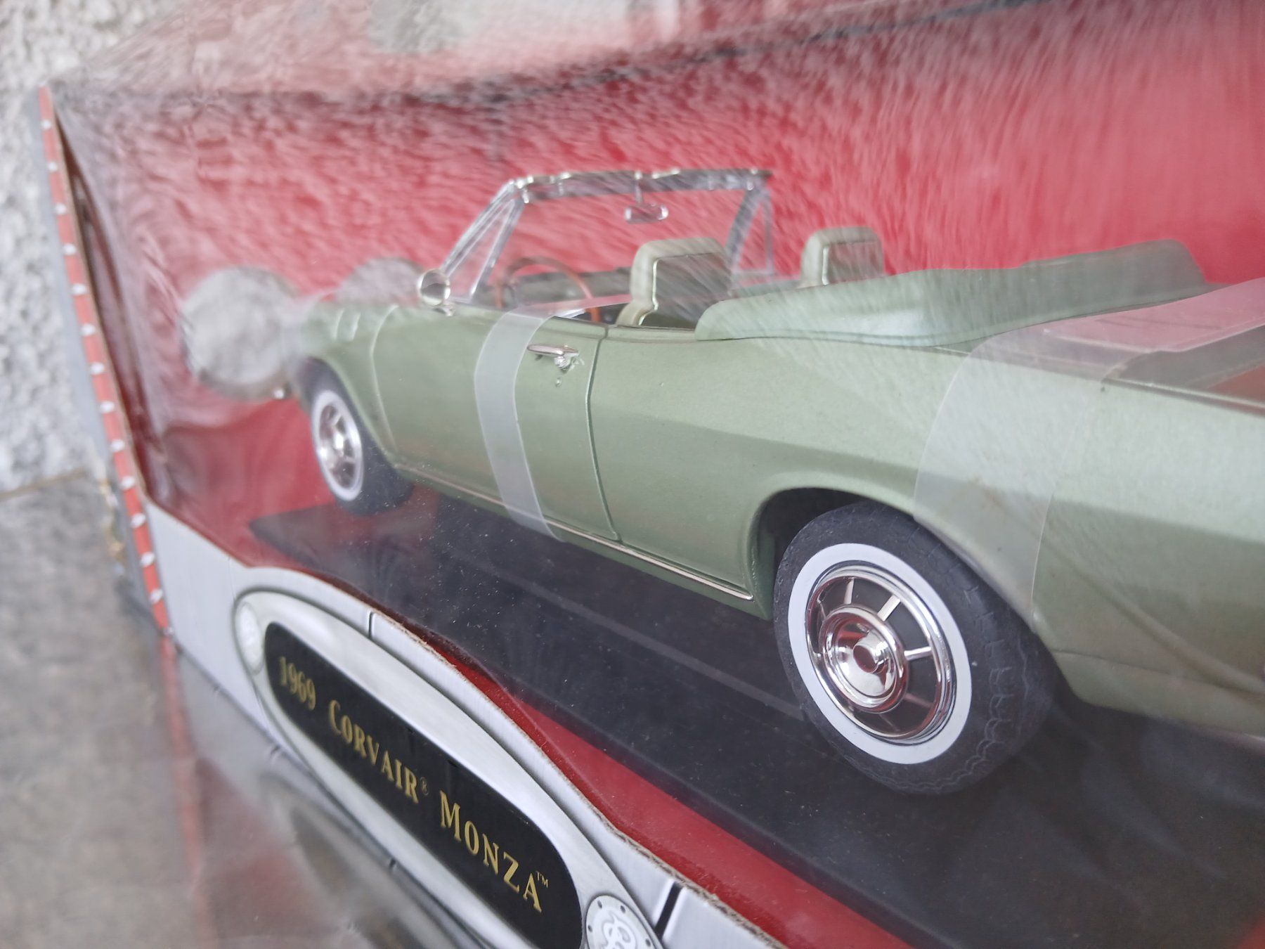 Chevrolet Modellautos: Chevrolet Corvair Monza Convertible green – Neu und originalverpackt aus Pfyn von Wildwilli 5
