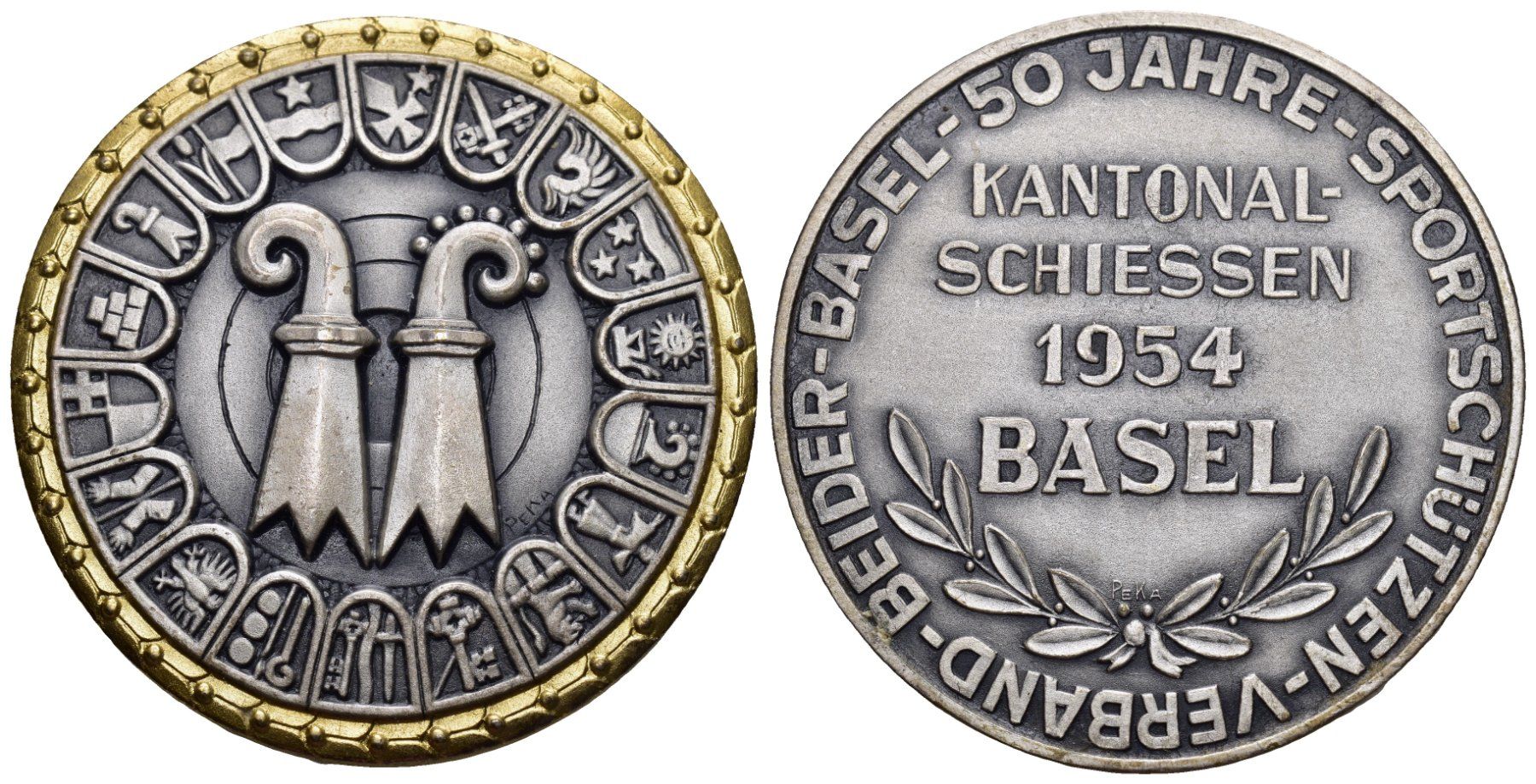 Médailles: Basel 1954 – D'occasion à Bern par numismatictops