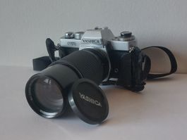 Yashica FR + 70-210mm f4.5 Yashica Objektiv