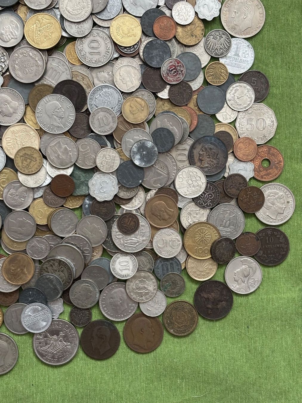 Toutes les monnaies: Münzen-Lot, ca. 3 Kilogramm – D'occasion à Kriens par Schweinsforelle 5