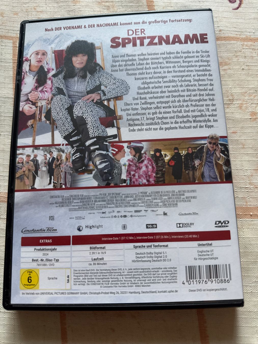 Tous les DVDs: Der Spitzname (Neu) – Neuf (Voir description) à Schaffhausen par D-MAC 1
