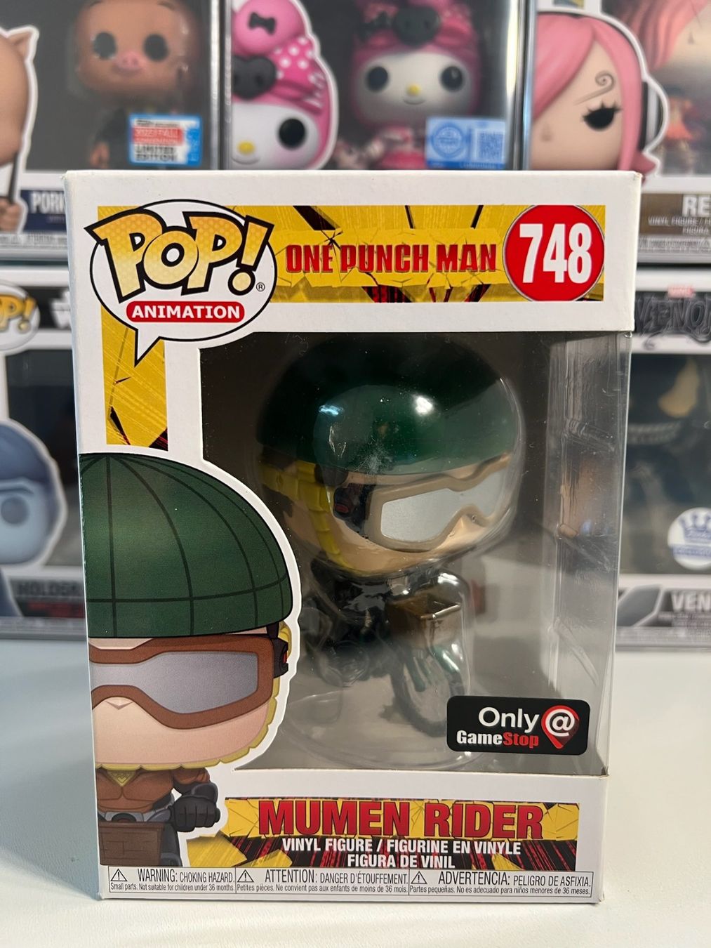 Funko POP! Animation One Punch Man Mumen Rider Edition Limit (Gebraucht ...