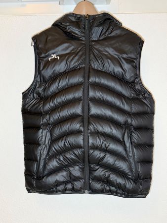 Powderhorn Herren Daunenweste schwarz Grösse M
