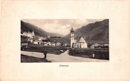 Disentis mit Kirche