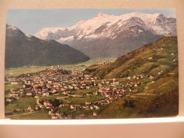 AK RAR Postkarte Bellinzona con il Pizzo di Claro innevato