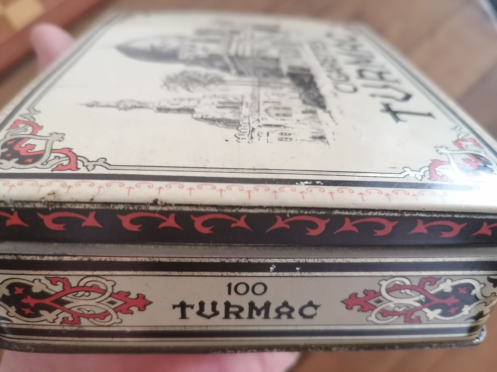 Tabacchi: Turmac 100 stk. Antike Blechdose, schön erhalten – Usato da Zürich venduto da Tin4Life 4
