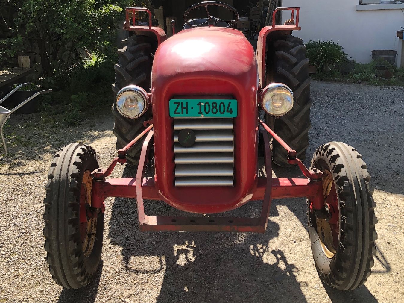 Bucher Trattori: Traktor Bucher 2000 mit Anhänger – Usato da Oerlingen venduto da Hostert 3