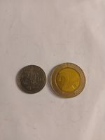 Pièces de monnaie set 10 tetri 2 lari Géorgie état bon