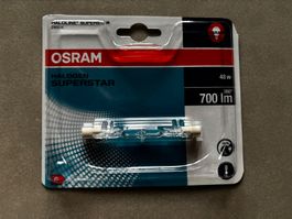 Lampadina alogena Osram 700 lm 48 w R7s