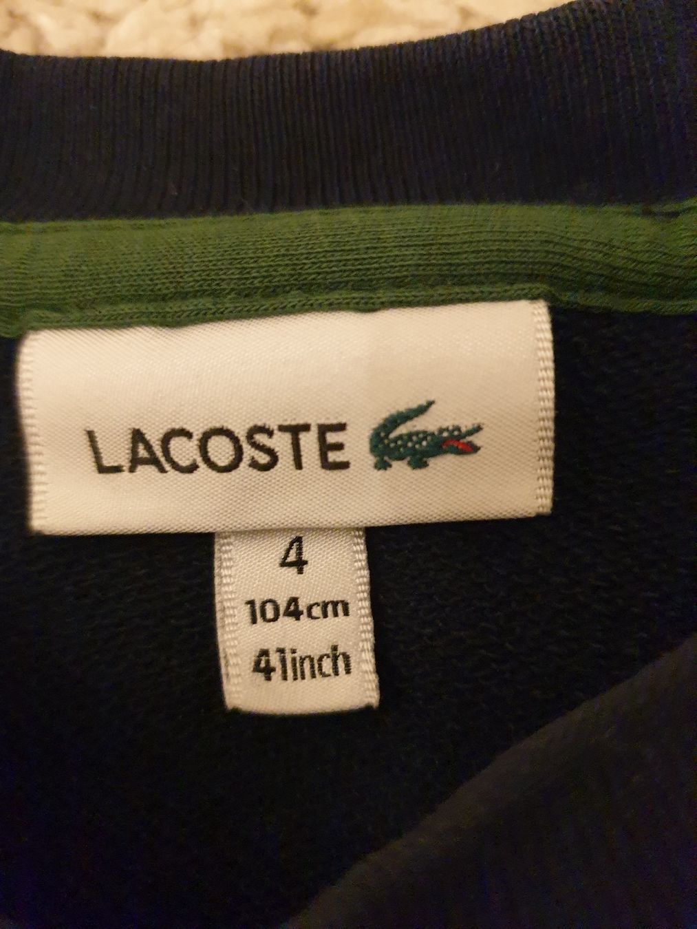 Lacoste Maglioni & Felpe: Pull Lacoste garçon 104cm/ 4ans, coton, navy, très bon état – Usato da Neuchâtel venduto da Verenas12 2