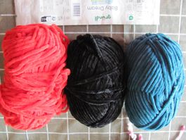 3 Knäuel Grundl Baby Dream Flauschgarn,