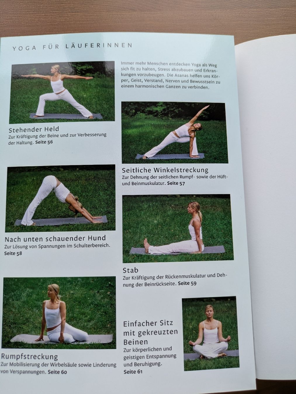 Bücher: 3 Bücher Laufen und Yoga – Gebraucht aus Pfäffikon ZH von sannia 9