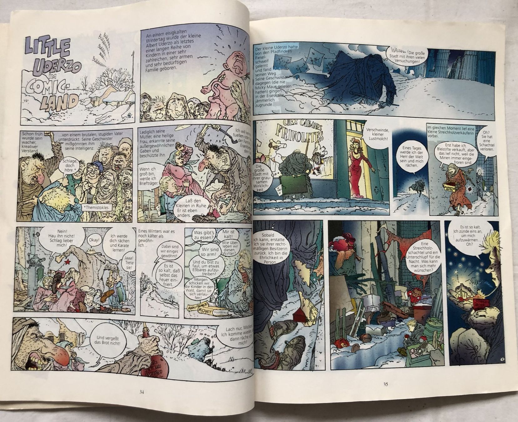 Fumetti: UDERZO - Von seinen Freunden gezeichnet – Usato da Schaffhausen venduto da durruti 5