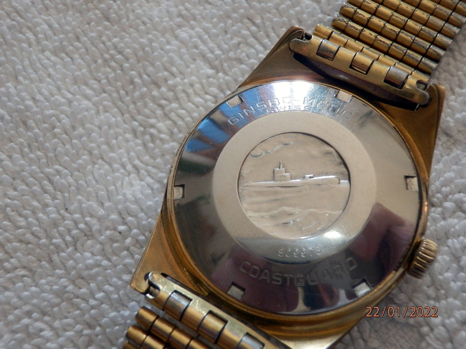 Ginsbo Watch Co Orologi: Ginsbo, Automatic, Coastguard 100, 35mm – Usato da Ueberstorf venduto da dinbau 6