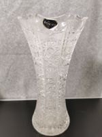 BOHEMIA VINTAGE TRAUMHAFTE BLEIKRISTALL VASE, 32cm, 1970-er