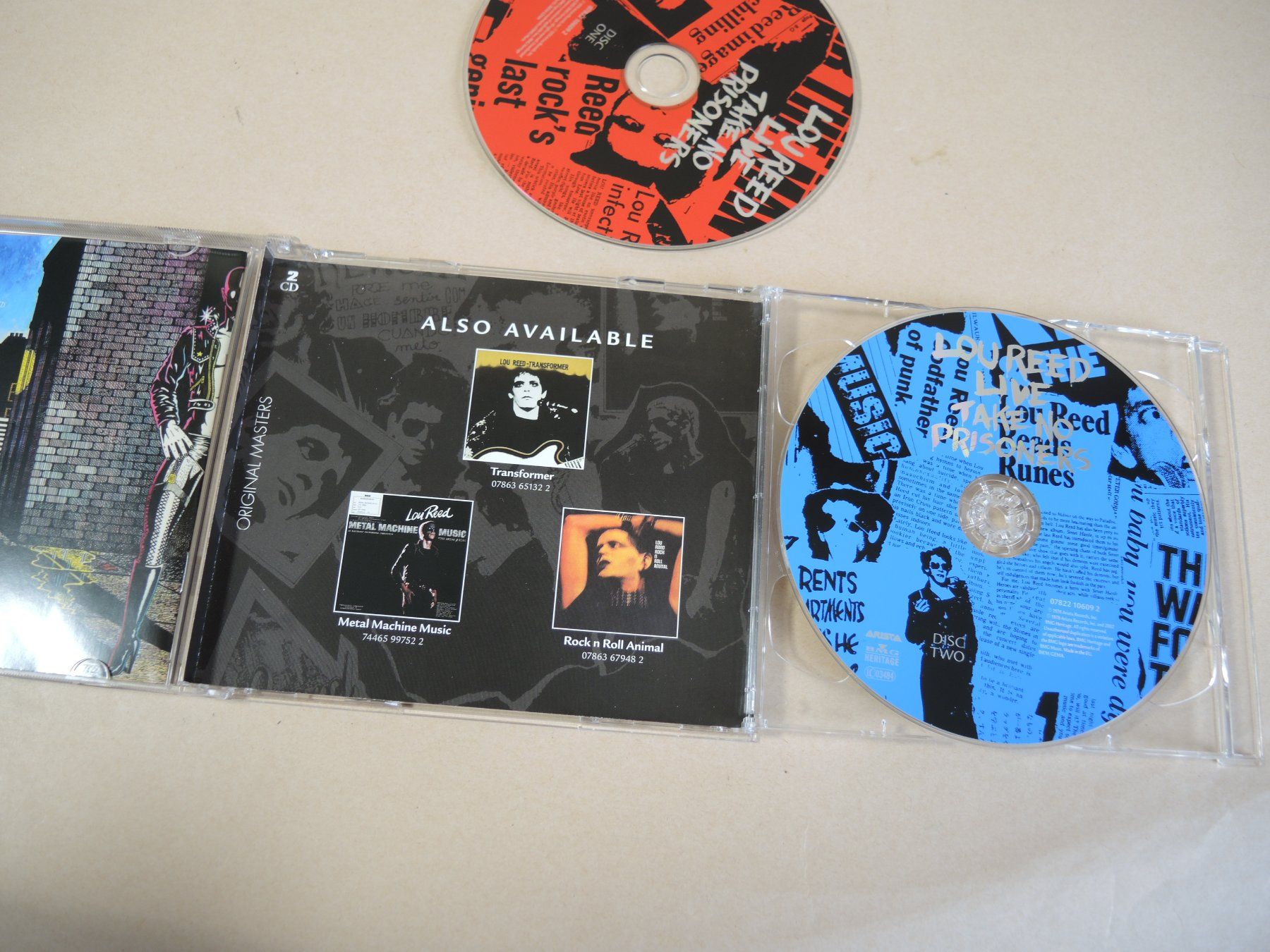 CD: Lou Reed - Live  Take No Prisoners - Doppel - CD – Usato da Rorschach venduto da maeck8 2